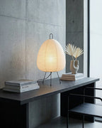 Table Lamp Rice Paper Shade & Three Light Settings