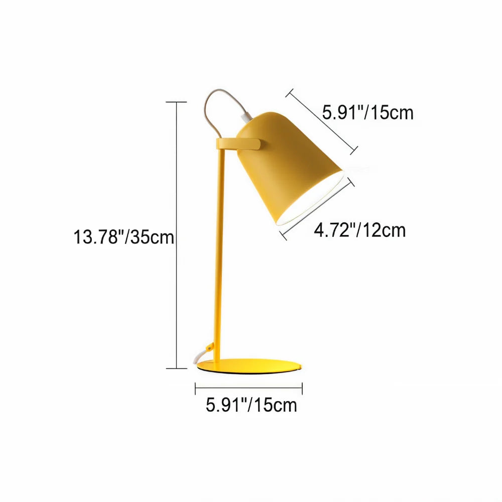 Table Lamp Rotating Head & Adjustable Arm Eye Friendly Light