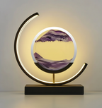Table Lamp Sand Landscape Calming Glow