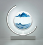 Table Lamp Sand Landscape Calming Glow