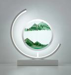 Table Lamp Sand Landscape Calming Glow