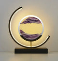 Table Lamp Sand Landscape Handcrafted Energy-Efficient LED