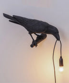 Table Lamp Sculptural Bird Resin E27