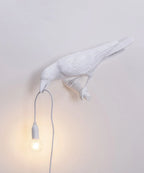 Table Lamp Sculptural Bird Resin E27