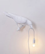 Table Lamp Sculptural Bird Resin E27