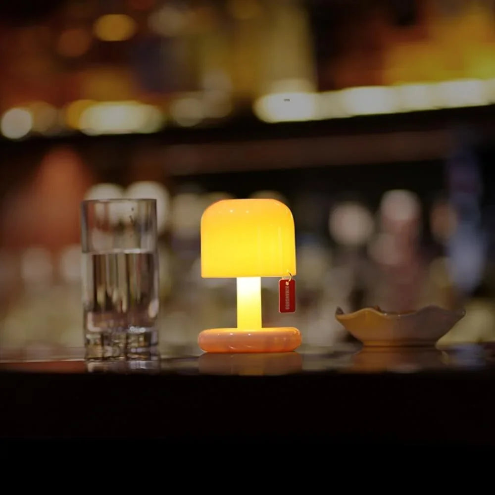 Table Lamp Sunset Effect USB Rechargeable 12-Hour Runtime