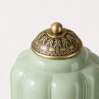 Table Lamp Textured Cream Glass Soft Diffused Light