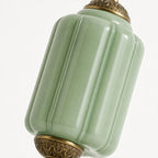 Table Lamp Textured Cream Glass Soft Diffused Light