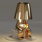 Table Lamp Touch-Control Dimmable USB Rechargeable