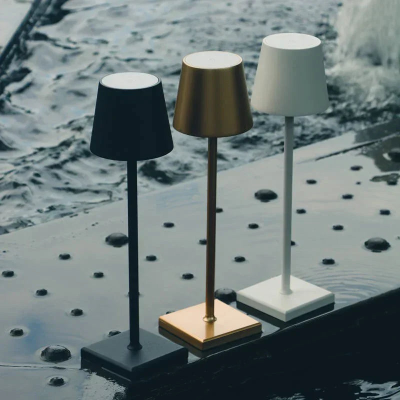Table Lamp Touch-Sensitive Dimming Rechargeable USB-C 18-24 Hour