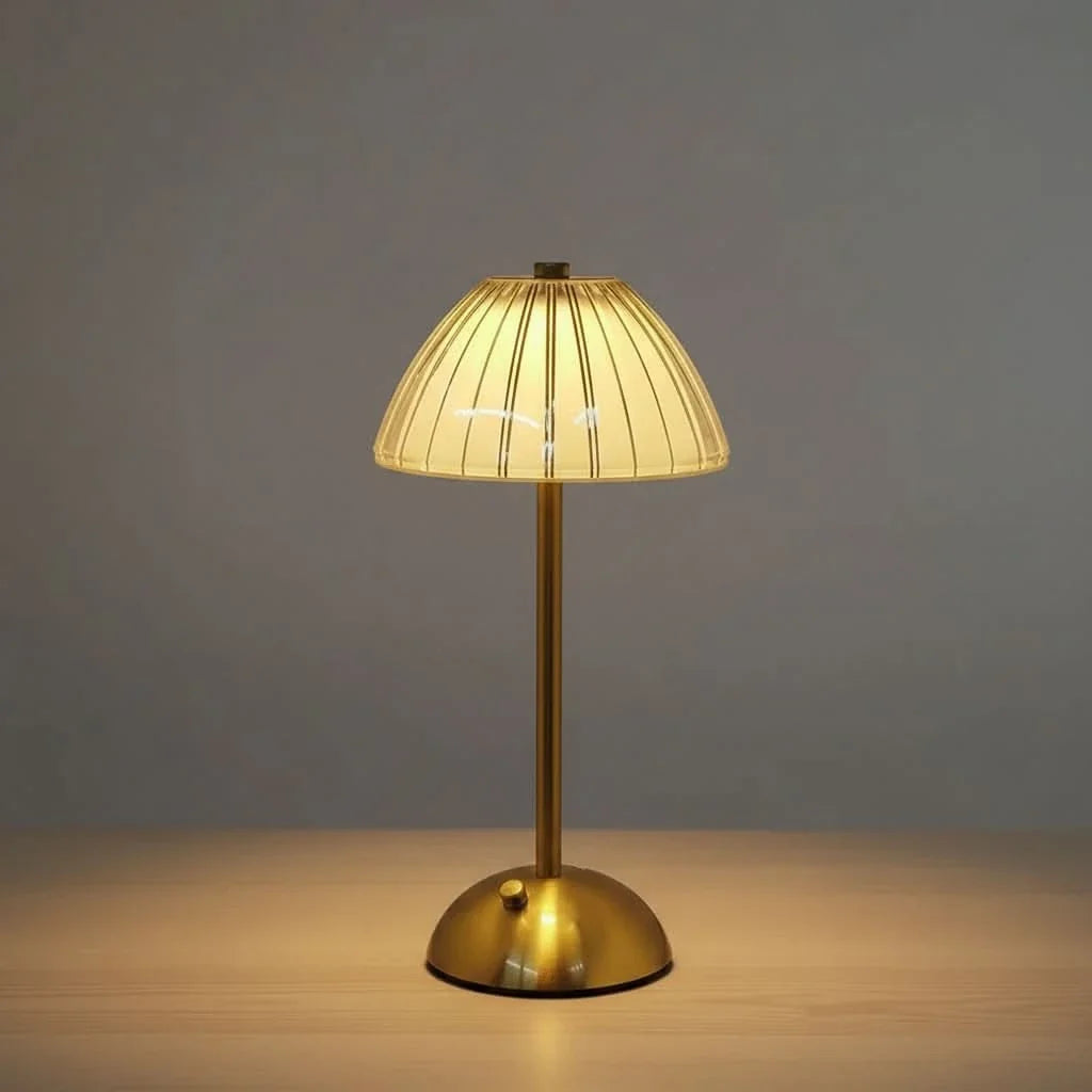 Table Lamp Touch Sensor & Dimmable Acrylic USB Rechargeable