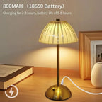 Table Lamp Touch Sensor & Dimmable Acrylic USB Rechargeable