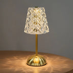 Table Lamp Touch Sensor & Dimmable Acrylic USB Rechargeable