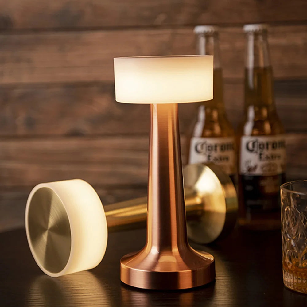 Table Lamp USB Rechargeable Dimmable Touch Control