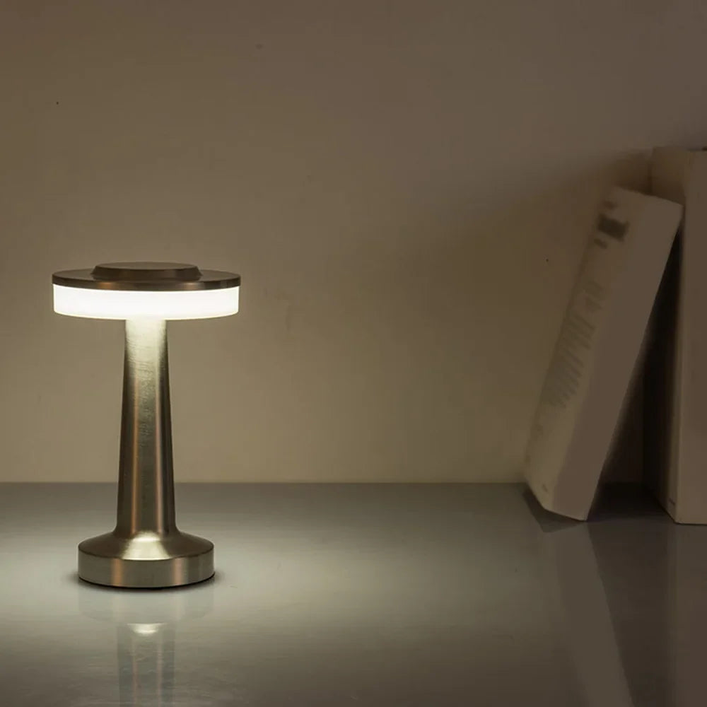 Table Lamp USB Rechargeable Dimmable Touch Control