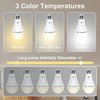Table Lamp USB Rechargeable Dimmable Touch & Remote