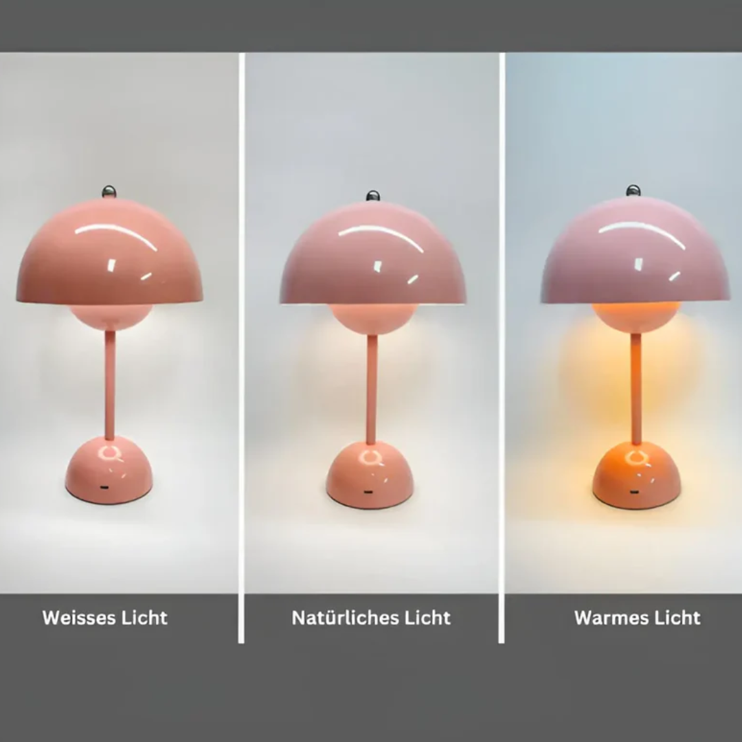 Table Lamp Wireless Adjustable Brightness 10-Hour Battery