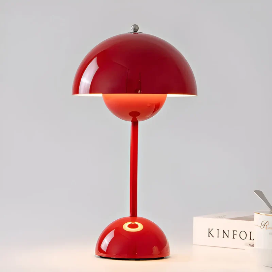 Table Lamp Wireless Adjustable Brightness 10-Hour Battery