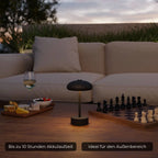 Table Lamp Wireless Rechargeable Dimmable Warm 2700K Outdoor-Safe