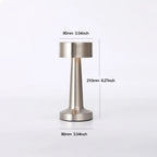 Table Lamp Wireless Rechargeable Touch Dimmable