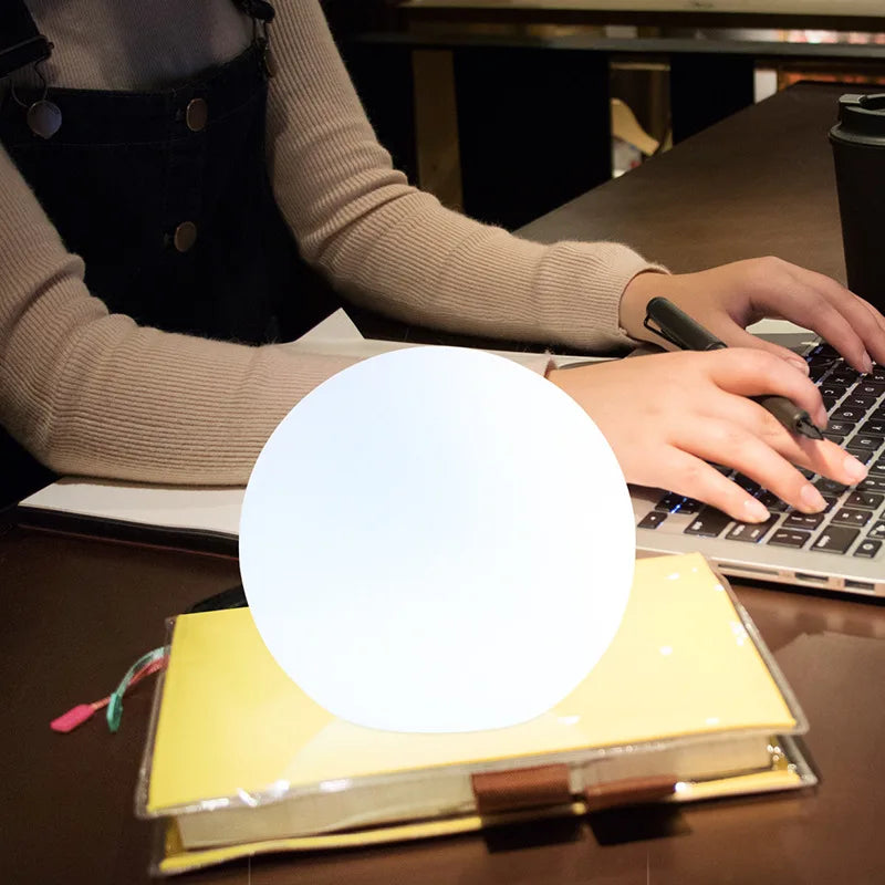 Table Lamp Wireless USB Rechargeable 16-Color Remote