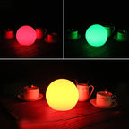 Table Lamp Wireless USB Rechargeable 16-Color Remote