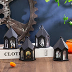 Table Lamp Witch House Design Soft Warm Light