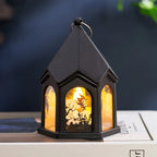 Table Lamp Witch House Design Soft Warm Light