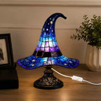 Table Lamp Wizard Hat Energy-Efficient LED