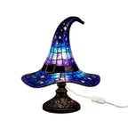 Table Lamp Wizard Hat Energy-Efficient LED