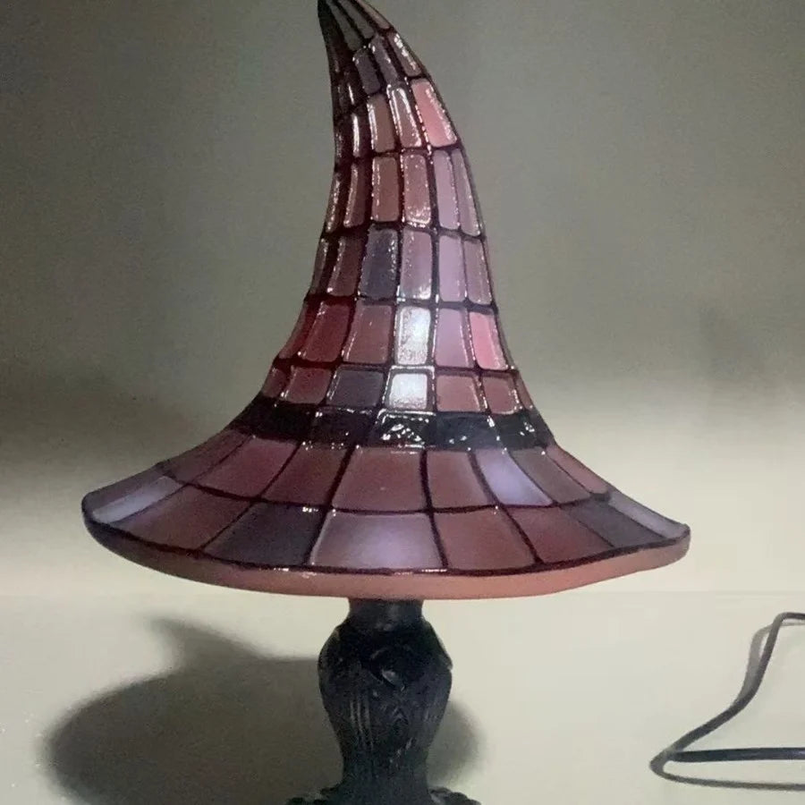 Table Lamp Wizard Hat Energy-Efficient LED