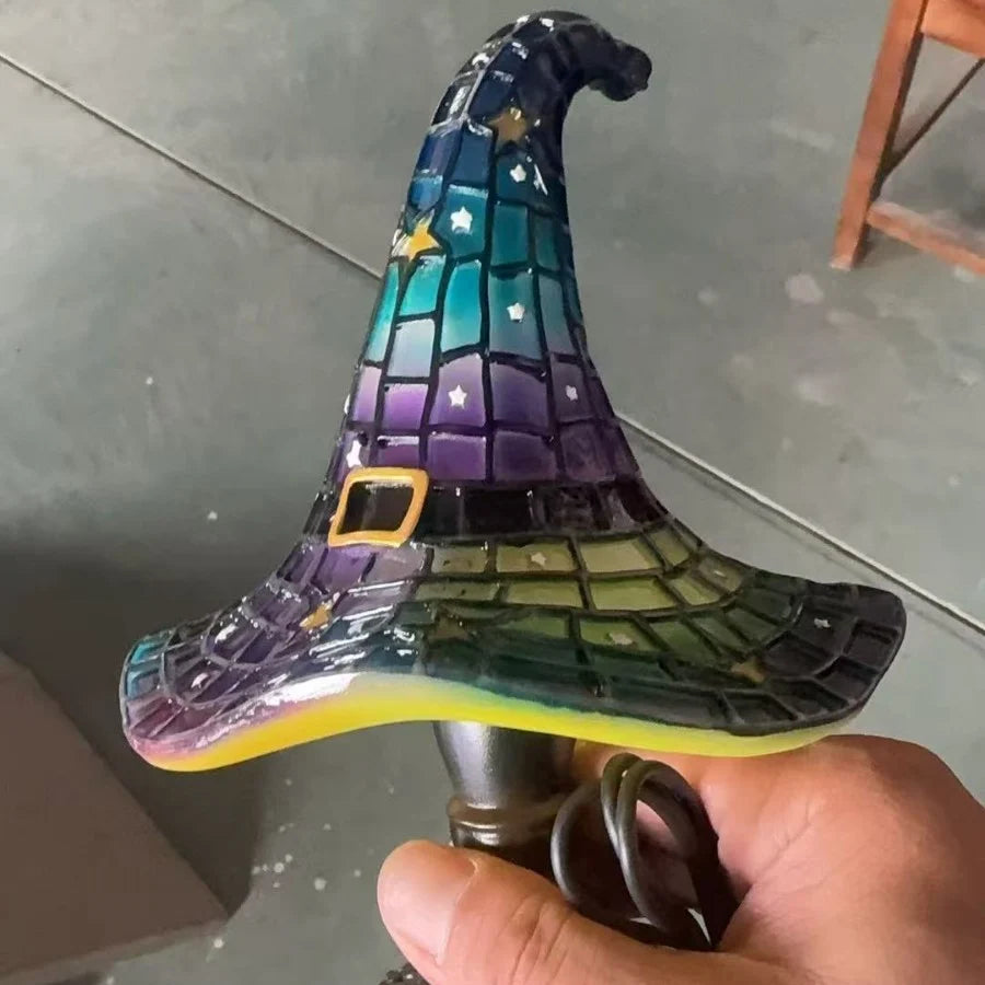 Table Lamp Wizard Hat Energy-Efficient LED