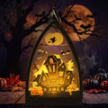 Table Lantern Halloween Soft LED Portable Handle