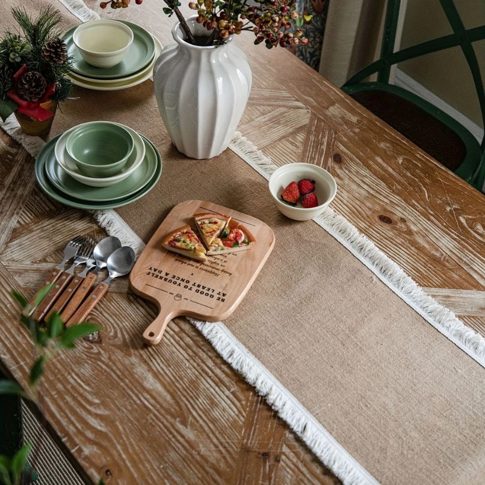 Table Runner Natural Jute 30 x 180 cm