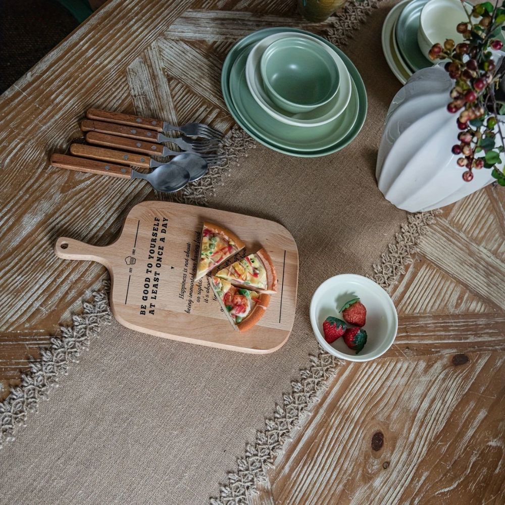 Table Runner Natural Jute 30 x 180 cm