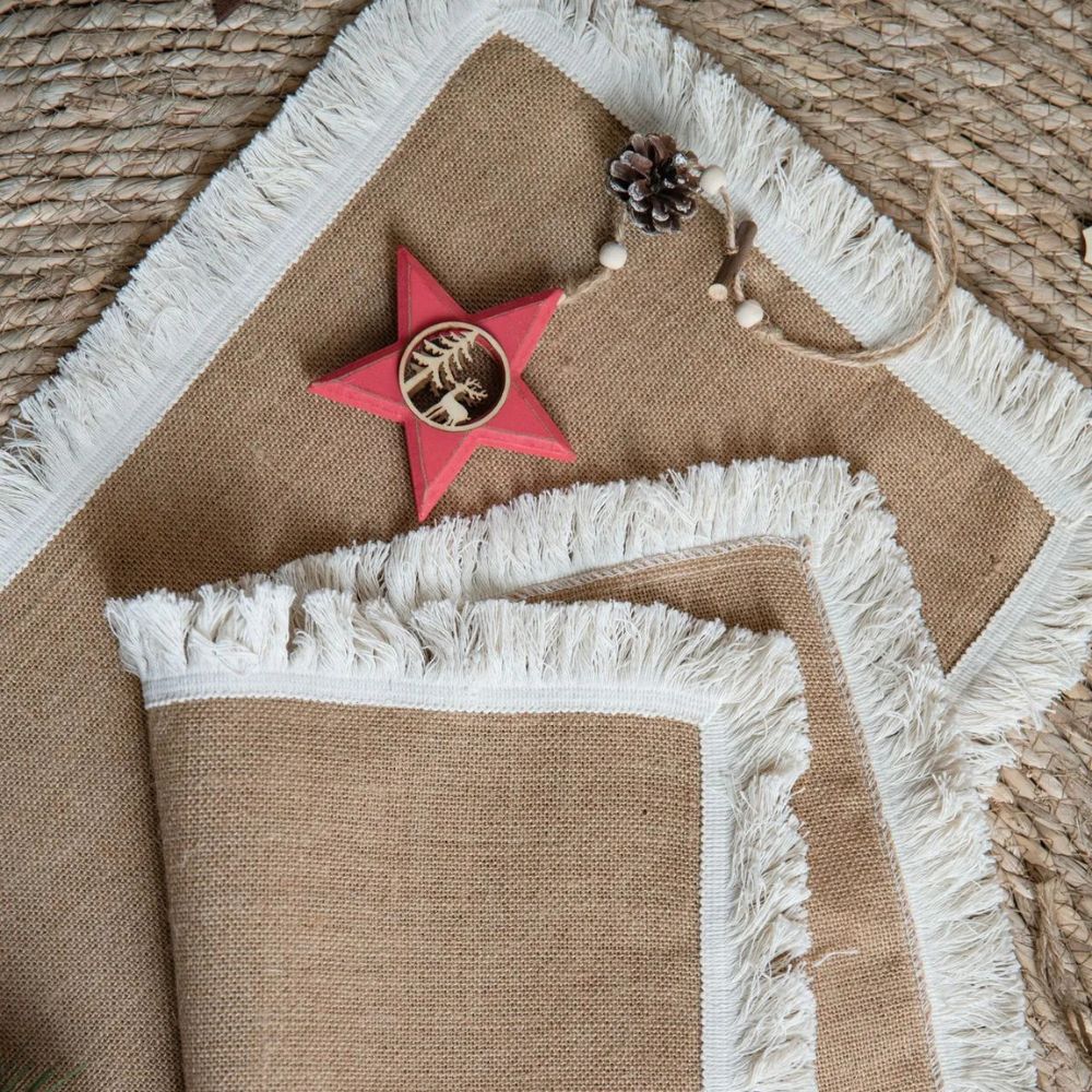 Table Runner Natural Jute 30 x 180 cm
