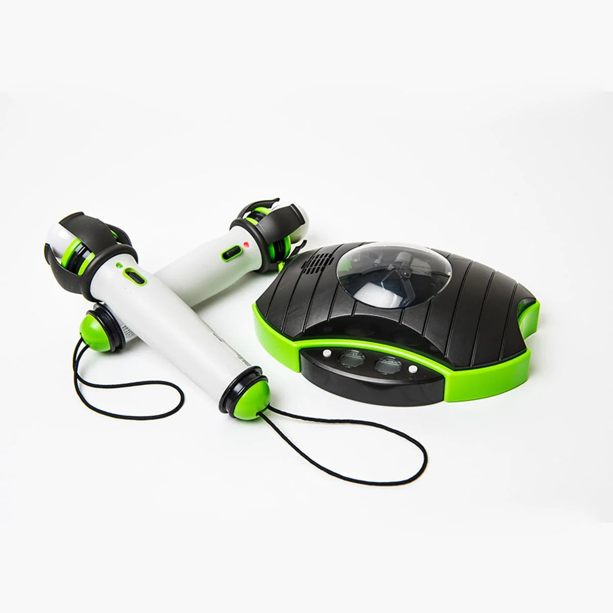 Table Tennis Game Desktop Projector Wireless Paddles & Wrist Straps