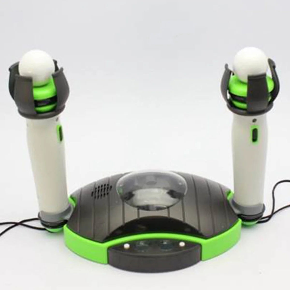 Table Tennis Game Desktop Projector Wireless Paddles & Wrist Straps