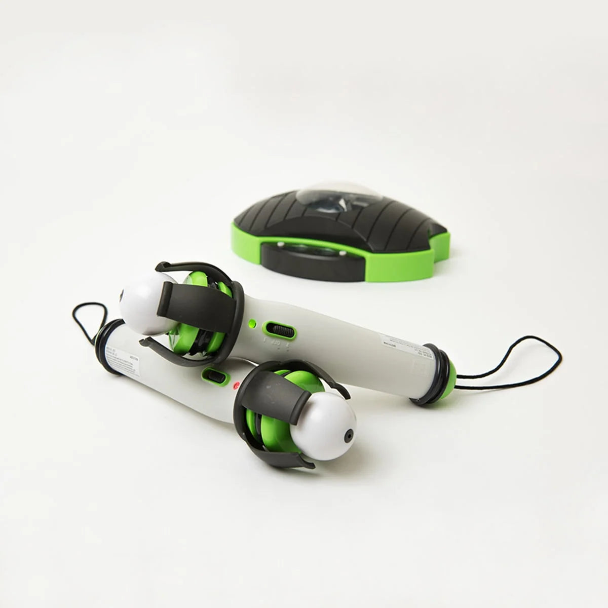 Table Tennis Game Desktop Projector Wireless Paddles & Wrist Straps