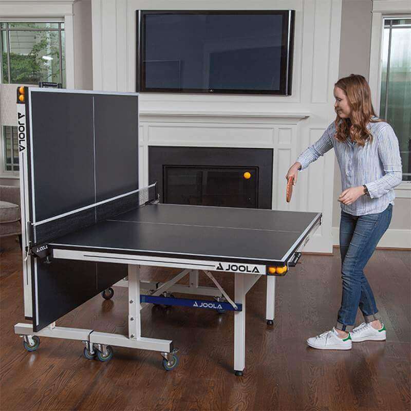 Table Tennis Table 25mm Professional Surface Folding & Casters