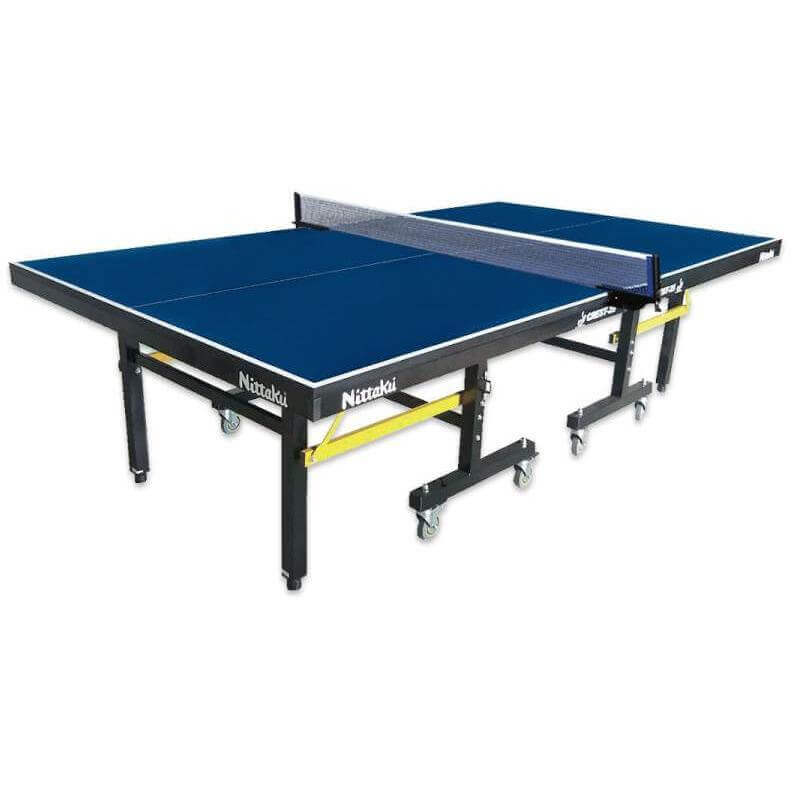 Table Tennis Table ITTF Approved 25mm Foldable & Wheeled