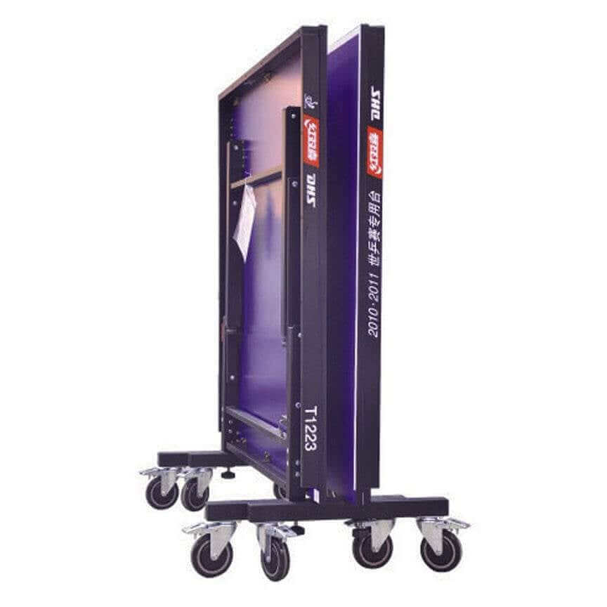 Table Tennis Table ITTF Approved Foldable Wheels & Brakes