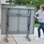 Table Tennis Table Outdoor Two-Piece Folding Weather-Resistant Regulation 9ft
