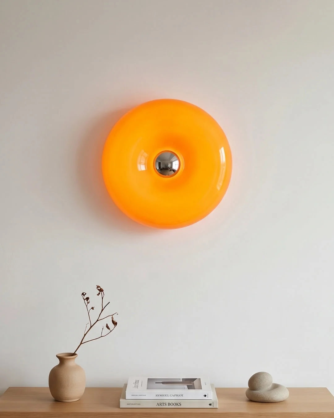 Table & Wall Lamp Donut Glass Touch Dimmer