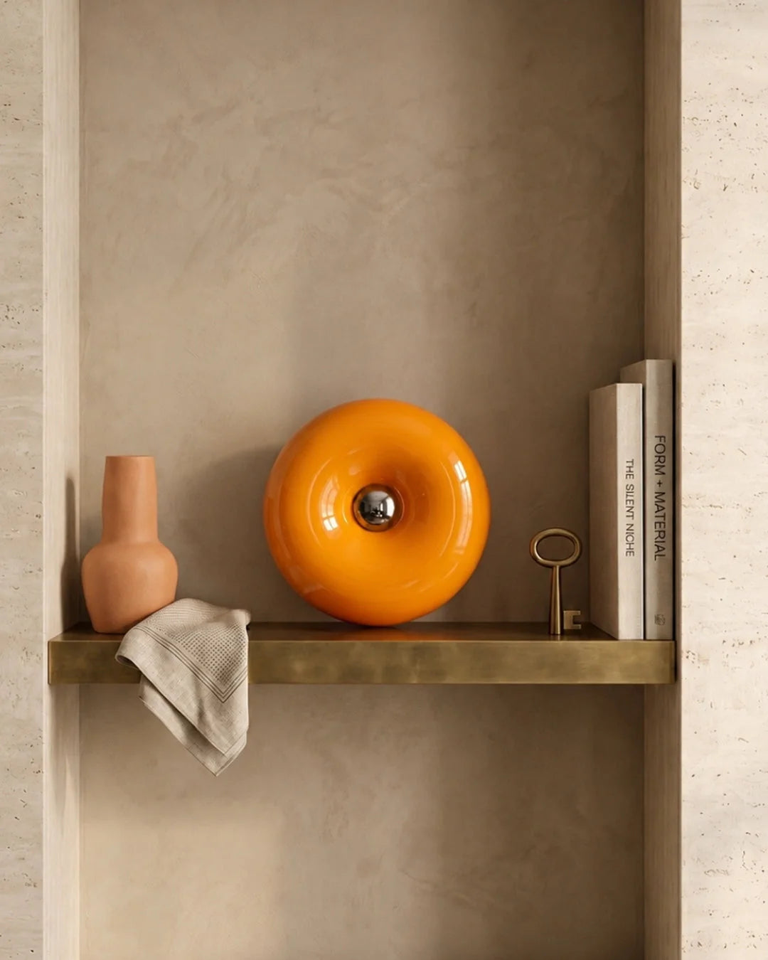 Table & Wall Lamp Donut Glass Touch Dimmer