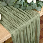 Tablecloth Crinkled Gauze Lightweight Polyester