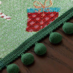 Tablecloth Festive Santa & Tree Motif Multiple Sizes