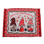 Tablecloth Santa Claus Pattern Durable & Machine Washable