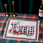 Tablecloth Santa Claus Pattern Durable & Machine Washable