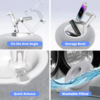 Tablet & Phone Pillow Stand Adjustable Angles